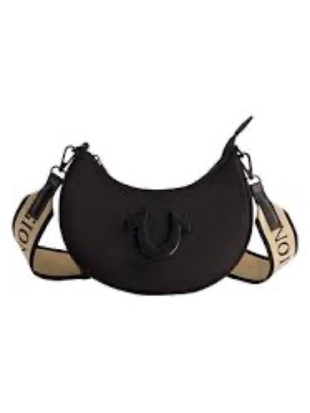 True Religion Mini Crescent Hobo Crossbody Bag